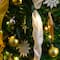 6ft. Pre-Lit Pop up Pre-decorated Artificial Christmas Tree, Warm White LED Lights
